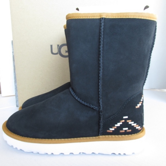 rustic weave ugg boots